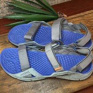 Merrell Blue Adjustable Water Sandals Mens Size 11